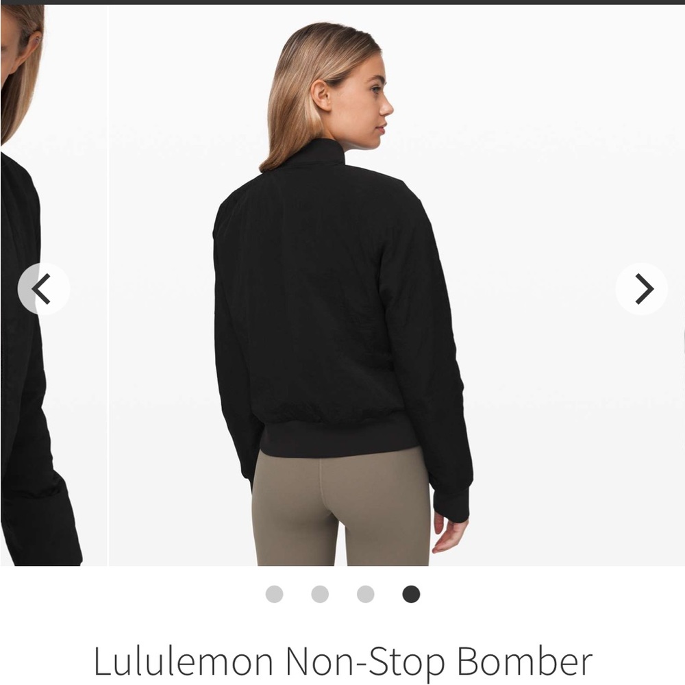 Lululemon Non Stop Bomber Jacket NWOT